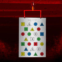 Load image into Gallery viewer, RE Factor Dead Man's Hand Shooting Deck + IQ Targets (10 Pack)