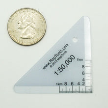 Load image into Gallery viewer, Mini corner Ruler for 1:50,000