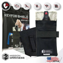 Load image into Gallery viewer, MISSION DARKNESS Key Fob Shield
