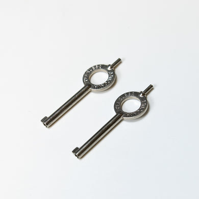 Peerless Standard Handcuff Key- (2 or 5 Pack Nickel)