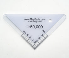 Load image into Gallery viewer, Mini corner Ruler for 1:50,000