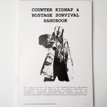 Load image into Gallery viewer, COUNTER KIDNAP &amp; HOSTAGE SURVIVAL HANDBOOK Paperback