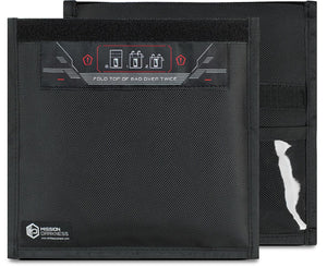 Mission Darkness Faraday Belt Bag - Sac Banane Anti-Tracking RF Shielding, Protection Signal 90dB, Sécurité Voyage