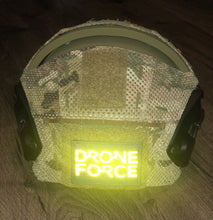 Load image into Gallery viewer, Laser Cut Reflective DRONE FORCE PATCH